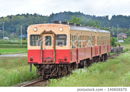 小湊鐵道,上總川、KiHa 200 和 KiHa 214 之間 小湊鐵道,上總川、KiHa 200 和 KiHa 214 之間 140608870