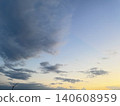 陰天傍晚天空漸層 01 140608959