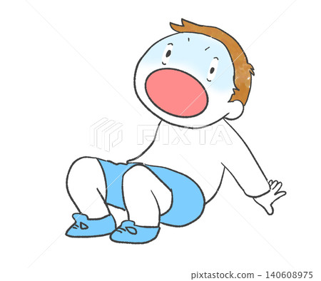 A child whose legs gave way from fear A child whose legs gave way from fear 140608975