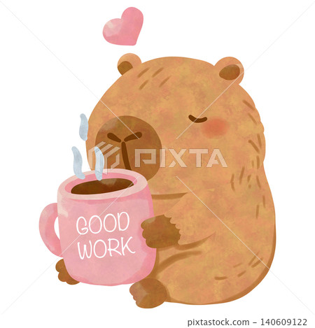 Kawaii Watercolor Capybara Labour Day Clipart Bundle Cute Working Capybara Commercial Use Kawaii Watercolor Capybara Labour Day Clipart Bundle Cute Working Capybara Commercial Use 140609122