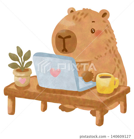 Kawaii Watercolor Capybara Labour Day Clipart Bundle Cute Working Capybara Commercial Use Kawaii Watercolor Capybara Labour Day Clipart Bundle Cute Working Capybara Commercial Use 140609127