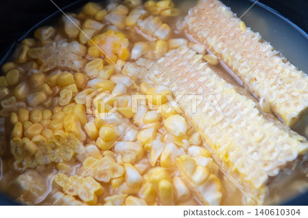 Corn rice before cooking Corn rice before cooking 140610304