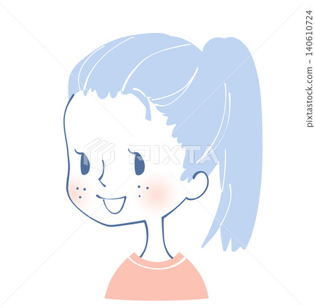 A woman with a smile A woman with a smile 140610724