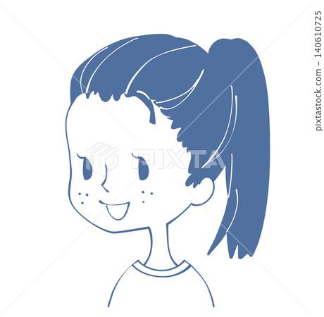 A woman with a smile A woman with a smile 140610725