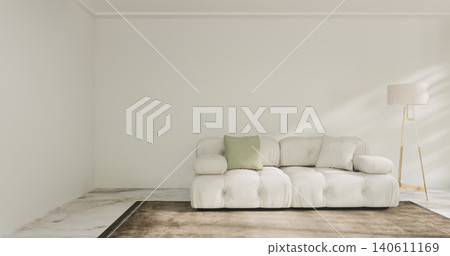 Cabinet on scene white living room wall decoration and granite tiles floor.3D rendering Cabinet on scene white living room wall decoration and granite tiles floor.3D rendering 140611169