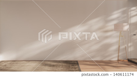 Muji style, Empty wooden room,Cleaning japandi room interior, 3D rendering Muji style, Empty wooden room,Cleaning japandi room interior, 3D rendering 140611174