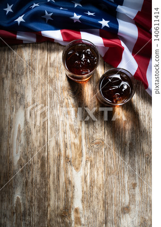 American flag whiskey glasses rustic wooden American flag whiskey glasses rustic wooden 140611414