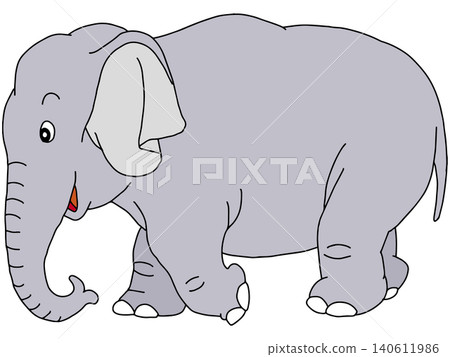 手繪動物插畫 ☆ 大象 手繪動物插畫 ☆ 大象 140611986