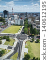 從栃木縣政府大樓觀景大廳眺望（朝向宇都宮市政府）（栃木縣宇都宮市，六月拍攝） 140612195