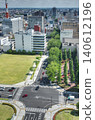 從栃木縣政府大樓觀景大廳眺望（朝向宇都宮市政府）（栃木縣宇都宮市，六月拍攝） 140612196
