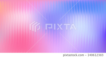 Textured gradient background with light ribbed texture. Abstract blue and pink blurred corrugated futuristic vector design. Vibrant aesthetic vertical lines. Textured gradient background with light ribbed texture. Abstract blue and pink blurred corrugated futuristic vector design. Vibrant aesthetic vertical lines. 140612383