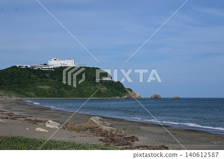 黒浜海灘的景色 黒浜海灘的景色 140612587
