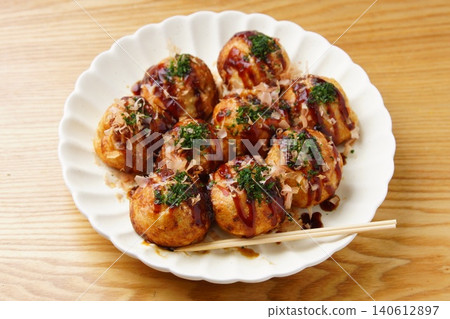 Osaka specialty takoyaki Osaka specialty takoyaki 140612897