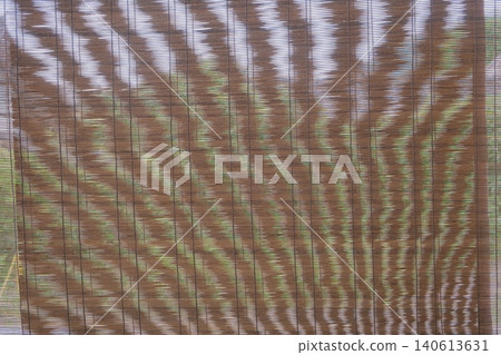 Double-layered bamboo blind striped background image material Double-layered bamboo blind striped background image material 140613631