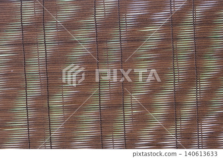 Double-layered bamboo blind striped background image material 140613633