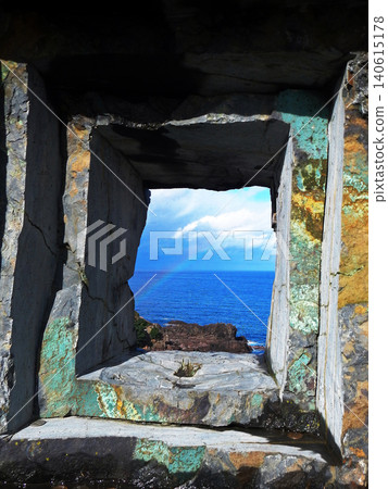 從能登半島頂端眺望的景色 從能登半島頂端眺望的景色 140615178