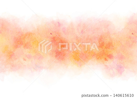 背景材質_水彩紋理_橙色 背景材質_水彩紋理_橙色 140615610