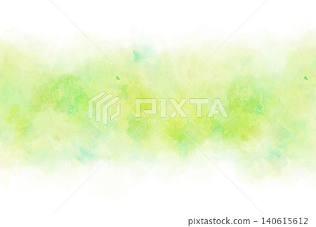 Background material_watercolor texture_yellowish green 140615612