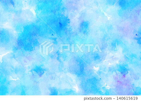 背景材質_水彩紋理_淺藍色 背景材質_水彩紋理_淺藍色 140615619