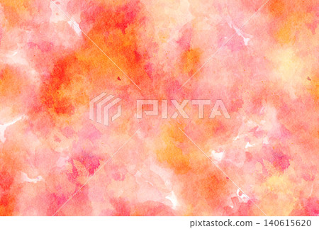 背景材質_水彩紋理_橙色 背景材質_水彩紋理_橙色 140615620
