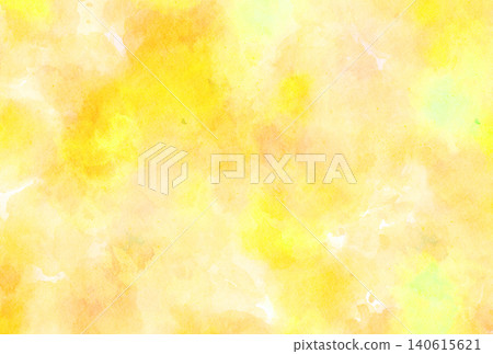 Background material_Watercolor texture_Yellow Background material_Watercolor texture_Yellow 140615621