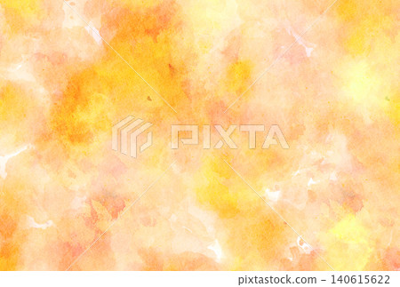 背景材質_水彩紋理_橙色 背景材質_水彩紋理_橙色 140615622