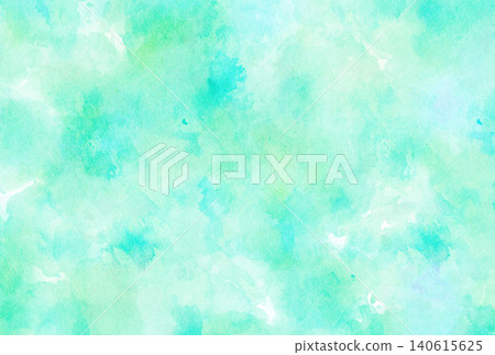 Background material_watercolor texture_emerald green 140615625