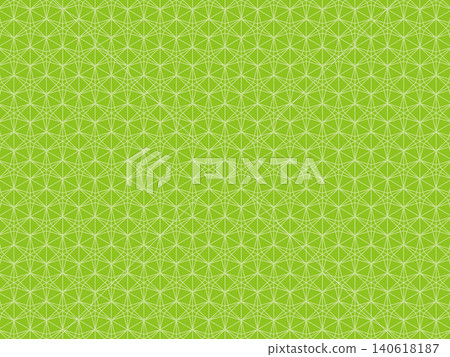 Yellow-green gentian pattern background Yellow-green gentian pattern background 140618187