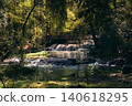 Monasterio de Piedra: Sunny Day, Small Waterfalls, Wooden Bridge, Verdant Surroundings 140618295