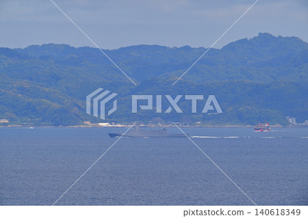 Japan Maritime Self-Defense Force, Uraga Channel, Mogami, FFM-1 destroyer 140618349