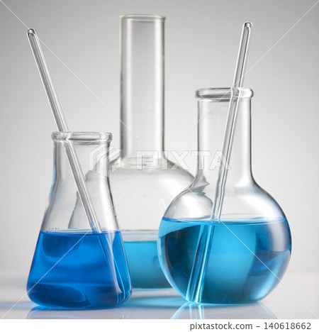 Laboratory equipment beakers and flask Laboratory equipment beakers and flask 140618662