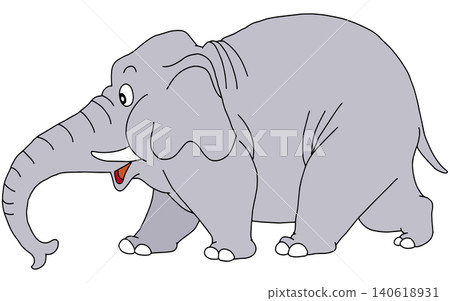 手繪動物插畫 ☆ 大象 手繪動物插畫 ☆ 大象 140618931