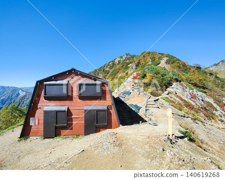 秋季徒步攀登哈里諾基山和蓮華山(哈里諾基山口:哈里諾基小屋) 秋季徒步攀登哈里諾基山和蓮華山(哈里諾基山口:哈里諾基小屋) 140619268