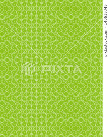 Yellow-green gentian pattern background Yellow-green gentian pattern background 140619349