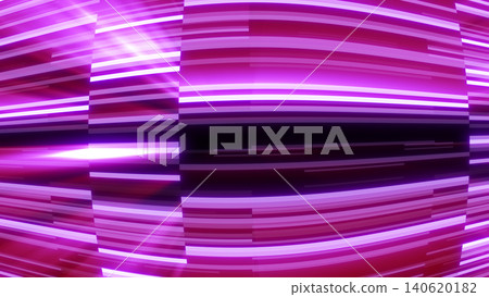 Abstract magenta and purple light streaks forming a glowing curved motion background with futuristic energy and vibrant neon radiance 140620182