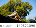 The historical buildings of Rokugo Shrine in Ota Ward, Tokyo, under the bright sunlight. 140621090