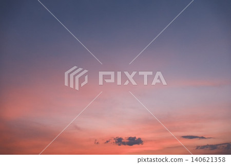 The sunset sky and clouds are filled with soft colors. The sunset sky and clouds are filled with soft colors. 140621358
