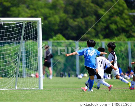 Soccer team practice 140621503