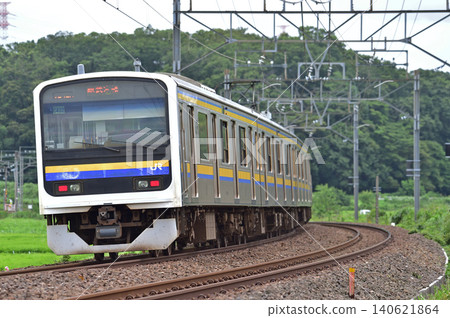 Sōbu Main Line, Monoi - Sakura, JR East, 209 series, C432 formation (Makuhari) Sōbu Main Line, Monoi - Sakura, JR East, 209 series, C432 formation (Makuhari) 140621864