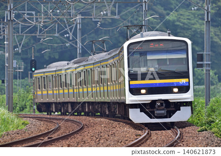 總武本線,櫛井-櫻,JR東日本,209系,C622編組(幕張) 總武本線,櫛井-櫻,JR東日本,209系,C622編組(幕張) 140621873