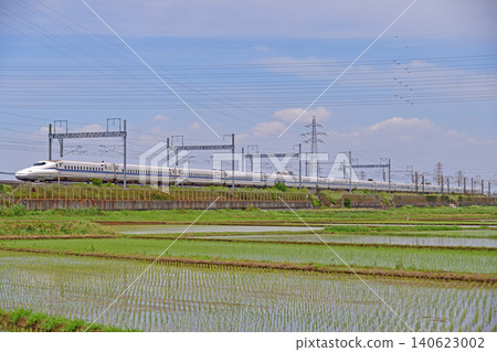 Tokaido Shinkansen, Shin-Yokohama to Odawara, JR Central, N700S series, J43 train (Tokyo), Nozomi, Hikari, Kodama Tokaido Shinkansen, Shin-Yokohama to Odawara, JR Central, N700S series, J43 train (Tokyo), Nozomi, Hikari, Kodama 140623002