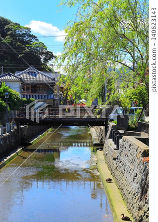 Shimoda Perry Road and hydrangea Shimoda Perry Road and hydrangea 140623143