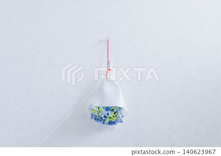 Hanging hydrangeas as a charm against evil spirits Hanging hydrangeas as a charm against evil spirits 140623967