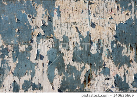 Macro shot of weathered wall with organic peeling texture and scratches Macro shot of weathered wall with organic peeling texture and scratches 140626669