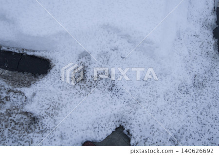 Melting snow Melting snow 140626692