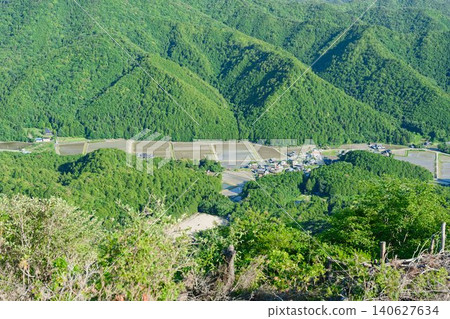 從白山山頂眺望的景色 從白山山頂眺望的景色 140627634