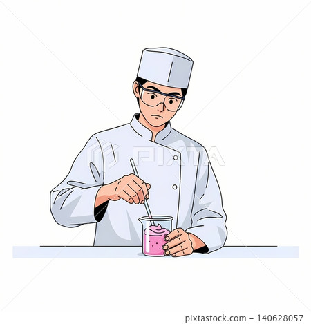 Cosmetic Chemist Formulating Cream 140628057