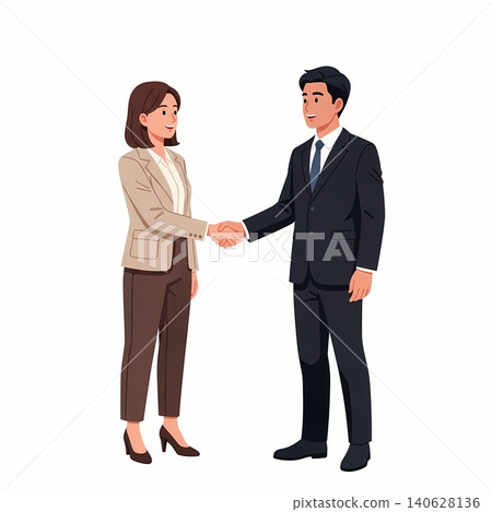 Wholesale Coffee Sourcing Agent Handshake with Warehouse Director Wholesale Coffee Sourcing Agent Handshake with Warehouse Director 140628136