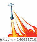 Early Warning Satellite Rocket Launch 140628710