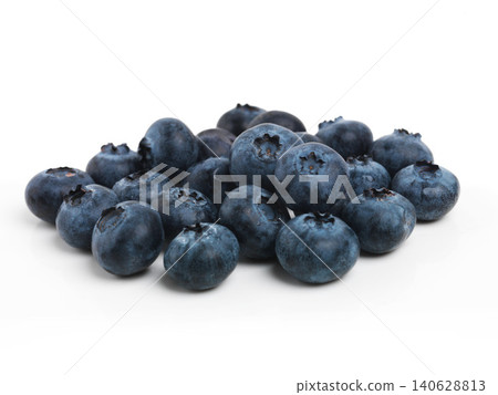 Blueberry, bunch and pile with natural fruit for vegetarian, vitamins or nutrition on a white studio background. Closeup of organic ingredients for sustainability, diet or healthy food on mockup Blueberry, bunch and pile with natural fruit for vegetarian, vitamins or nutrition on a white studio background. Closeup of organic ingredients for sustainability, diet or healthy food on mockup 140628813
